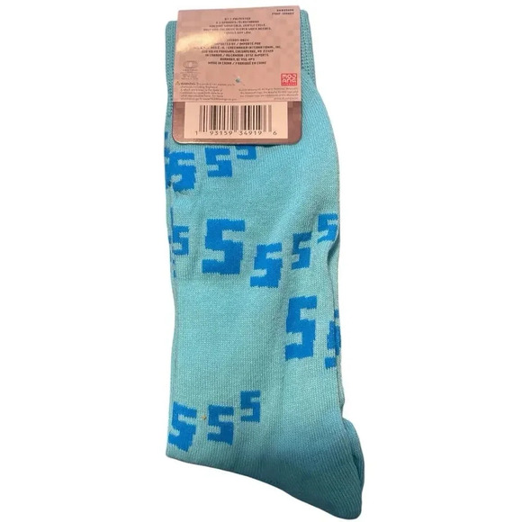 NEW Minecraft Creeper Men's Novelty Crew Socks Shoe Size 6-12 - Picture 2 of 2